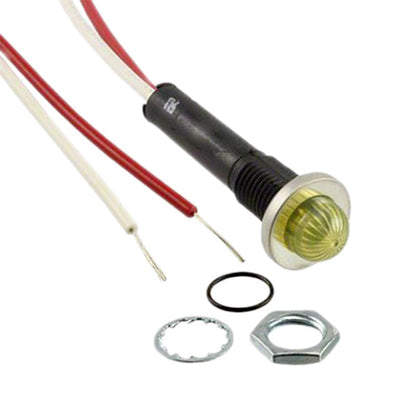 6091M7-24V by Visual Communications Company - VCC - INDICATOR SOLID STATE YLW PNL MT