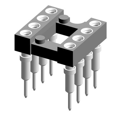 612-83-308-41-001101 by Preci-Dip - CONNECTOR IC DIP SOCKET 8POS GOLD