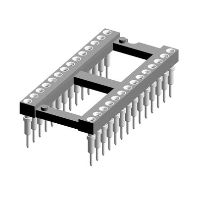 612-83-628-41-001101 by Preci-Dip - CONNECTOR IC DIP SOCKET 28POS GOLD