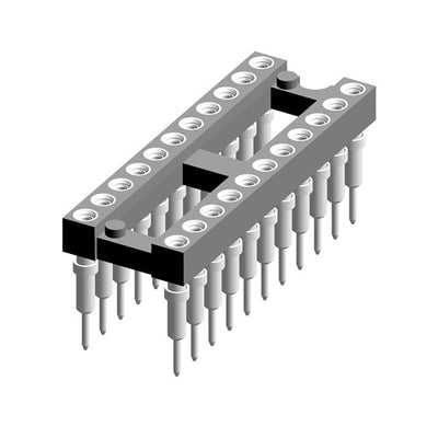 612-87-322-41-001101 by Preci-Dip - CONNECTOR IC DIP SOCKET 22POS GOLD