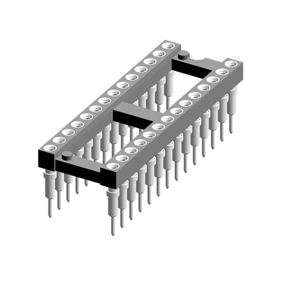 612-87-428-41-001101 by Preci-Dip - CONNECTOR IC DIP SOCKET 28POS GOLD