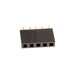 61300511821 by Wurth Elektronik - WR-PHD 2.54 MM SOCKET HEADER 5 P