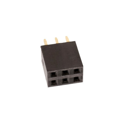 61300621821 by Wurth Elektronik - WR-PHD 2.54 MM DUAL SOCKET HEADE