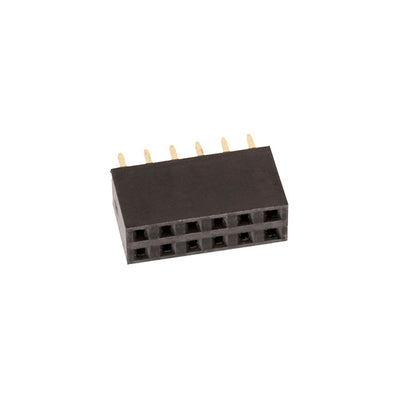 61301221821 by Wurth Elektronik - WR-PHD 2.54 MM DUAL SOCKET HEADE