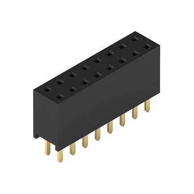61301621821 by Wurth Elektronik - WR-PHD 2.54 MM DUAL SOCKET HEADE