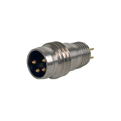 614PCBM by Switchcraft Inc. - CONNECTOR RECPT MALE 4POS SOLDER