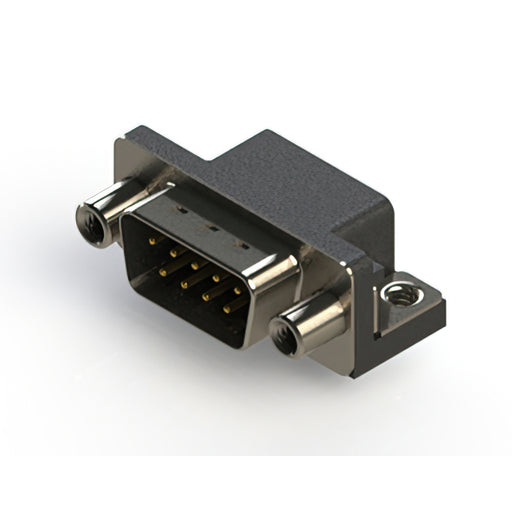 621-009-660-550 by EDAC Inc. - 621 SERIES RIGHT ANGLE D-SUB PLU