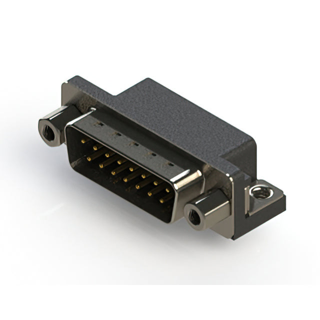 621-015-660-556 by EDAC Inc. - 621 SERIES RIGHT ANGLE D-SUB PLU