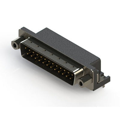 621-025-360-033 by EDAC Inc. - 621 SERIES RIGHT ANGLE D-SUB PLU