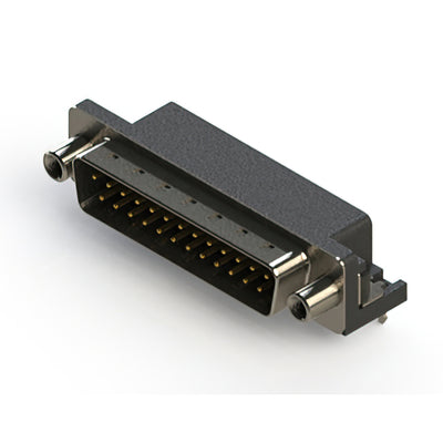 621-025-668-030 by EDAC Inc. - 621 SERIES RIGHT ANGLE D-SUB PLU