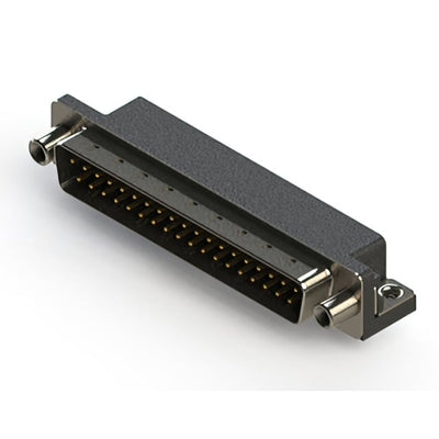621-037-268-050 by EDAC Inc. - 621 SERIES RIGHT ANGLE D-SUB PLU