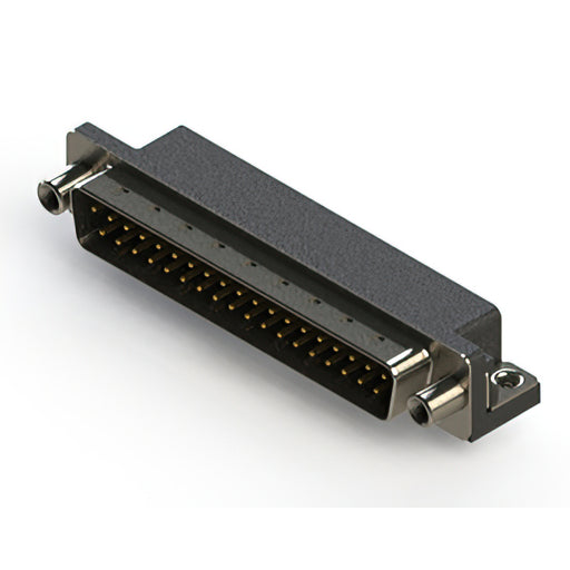 621-037-268-550 by EDAC Inc. - 621 SERIES RIGHT ANGLE D-SUB PLU