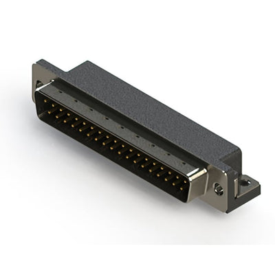 621-037-360-511 by EDAC Inc. - 621 SERIES RIGHT ANGLE D-SUB PLU