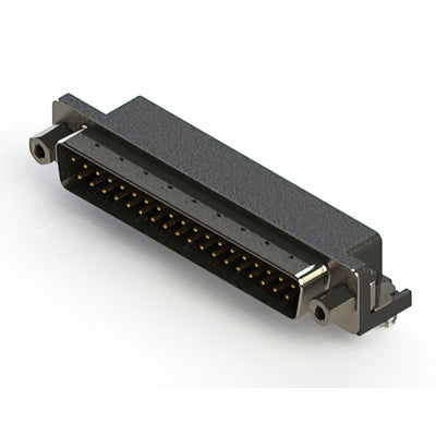 621-037-660-043 by EDAC Inc. - CONNECTOR D SUB PLUG 37POS R/A .318