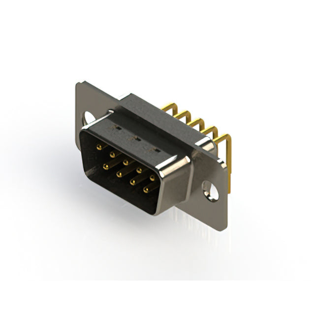 621-M09-260-BT1 by EDAC Inc. - 621M SERIES RIGHT ANGLE D-SUB PL