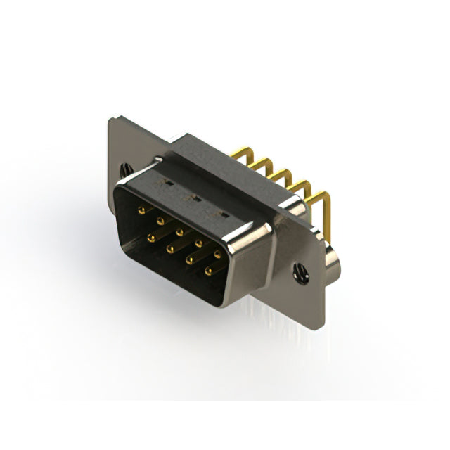 621-M09-260-GN2 by EDAC Inc. - 621M SERIES RIGHT ANGLE D-SUB PL