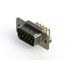 621-M09-260-GN2 by EDAC Inc. - 621M SERIES RIGHT ANGLE D-SUB PL