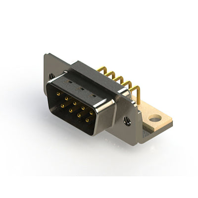 621-M09-260-WT4 by EDAC Inc. - 621M SERIES RIGHT ANGLE D-SUB PL