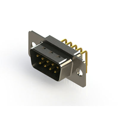 621-M09-360-GN1 by EDAC Inc. - 621M SERIES RIGHT ANGLE D-SUB PL