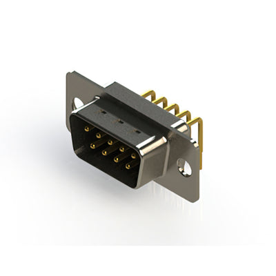 621-M09-660-BT1 by EDAC Inc. - 621M SERIES RIGHT ANGLE D-SUB PL