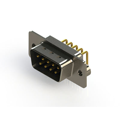 621-M09-660-LT2 by EDAC Inc. - 621M SERIES RIGHT ANGLE D-SUB PL
