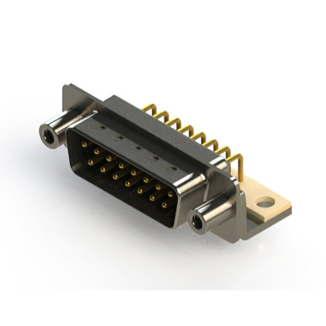 621-M15-260-BN6 by EDAC Inc. - 621M SERIES RIGHT ANGLE D-SUB PL