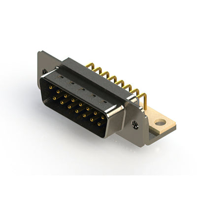 621-M15-260-LT4 by EDAC Inc. - 621M SERIES RIGHT ANGLE D-SUB PL