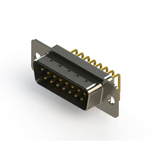 621-M15-260-WT1 by EDAC Inc. - 621M SERIES RIGHT ANGLE D-SUB PL