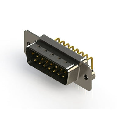 621-M15-360-GT2 by EDAC Inc. - 621M SERIES RIGHT ANGLE D-SUB PL