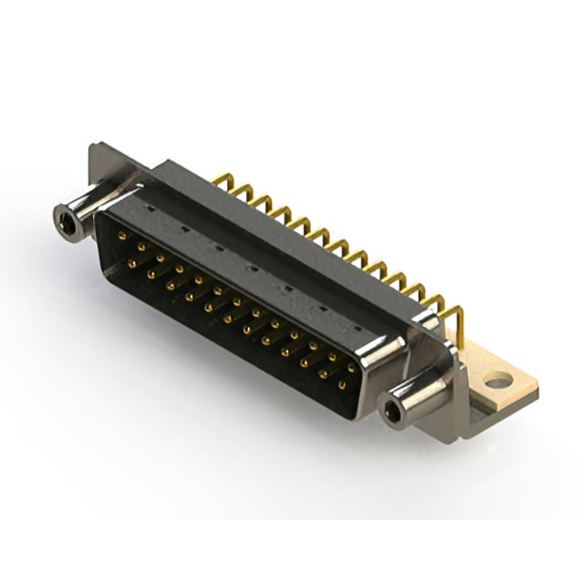 621-M25-360-GN6 by EDAC Inc. - 621M SERIES RIGHT ANGLE D-SUB PL