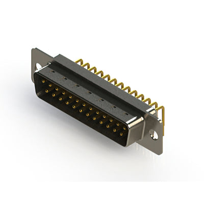 621-M25-660-WN1 by EDAC Inc. - 621M SERIES RIGHT ANGLE D-SUB PL
