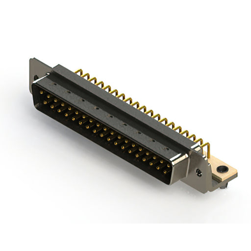 621-M37-360-BT3 by EDAC Inc. - 621M SERIES RIGHT ANGLE D-SUB PL