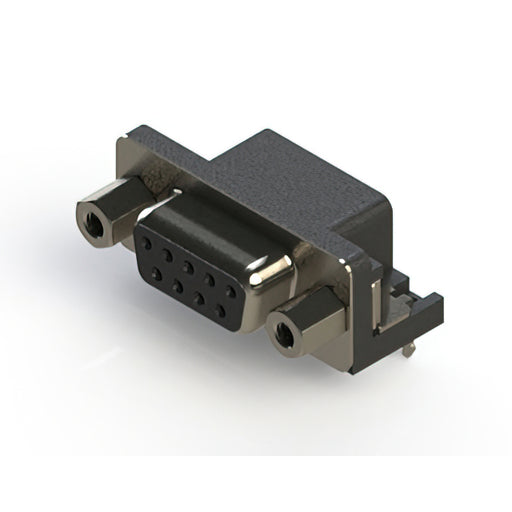 622-009-668-033 by EDAC Inc. - CONNECTOR D SUB RCPT 9POS R/A .318