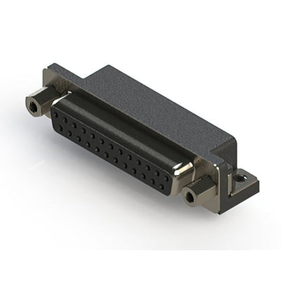 622-025-360-013 by EDAC Inc. - 622 SERIES RIGHT ANGLE D-SUB REC
