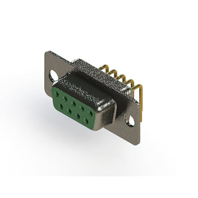 622-M09-360-GT1 by EDAC Inc. - 622M SERIES RIGHT ANGLE D-SUB PL