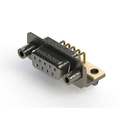 622-M09-360-WN5 by EDAC Inc. - 622M SERIES RIGHT ANGLE D-SUB PL
