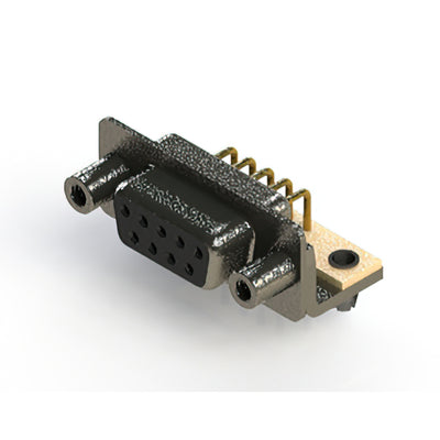 622-M09-660-BN5 by EDAC Inc. - 622M SERIES RIGHT ANGLE D-SUB PL
