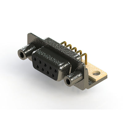 622-M09-660-BT6 by EDAC Inc. - 622M SERIES RIGHT ANGLE D-SUB PL
