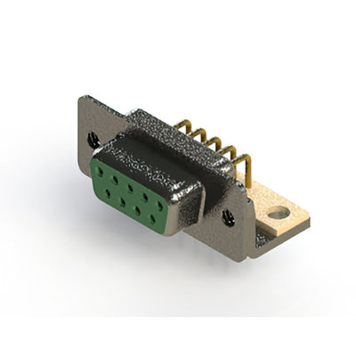 622-M09-660-GT4 by EDAC Inc. - 622M SERIES RIGHT ANGLE D-SUB PL