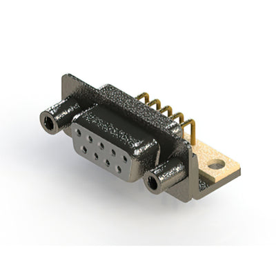 622-M09-660-WT6 by EDAC Inc. - 622M SERIES RIGHT ANGLE D-SUB PL