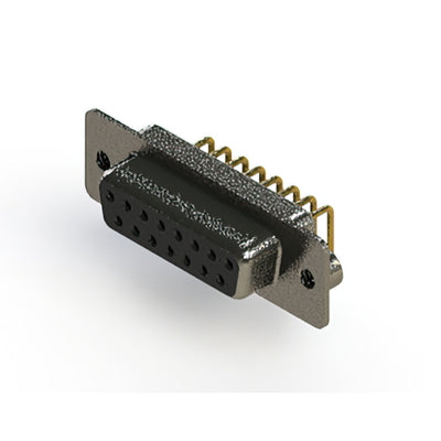622-M15-260-BN2 by EDAC Inc. - 622M SERIES RIGHT ANGLE D-SUB PL