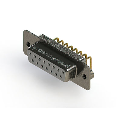 622-M15-260-WN2 by EDAC Inc. - 622M SERIES RIGHT ANGLE D-SUB PL