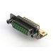 622-M15-360-GN6 by EDAC Inc. - 622M SERIES RIGHT ANGLE D-SUB PL