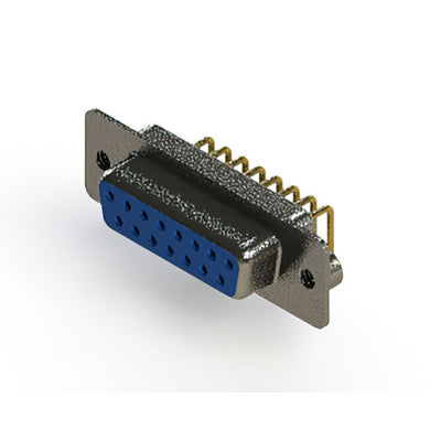 622-M15-360-LN2 by EDAC Inc. - 622M SERIES RIGHT ANGLE D-SUB PL