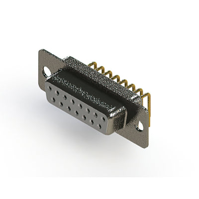 622-M15-360-WN1 by EDAC Inc. - 622M SERIES RIGHT ANGLE D-SUB PL