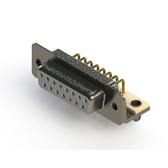622-M15-360-WT3 by EDAC Inc. - 622M SERIES RIGHT ANGLE D-SUB PL