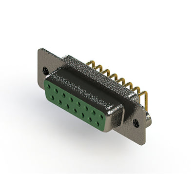 622-M15-660-GT2 by EDAC Inc. - 622M SERIES RIGHT ANGLE D-SUB PL