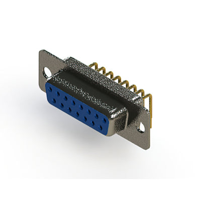 622-M15-660-LT1 by EDAC Inc. - 622M SERIES RIGHT ANGLE D-SUB PL