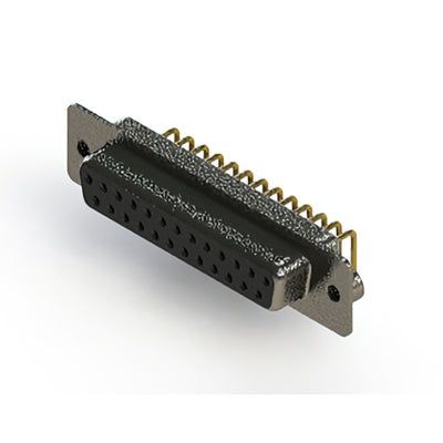 622-M25-260-BT2 by EDAC Inc. - 622M SERIES RIGHT ANGLE D-SUB PL