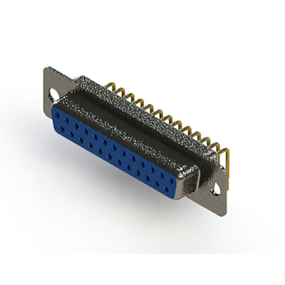622-M25-260-LT1 by EDAC Inc. - 622M SERIES RIGHT ANGLE D-SUB PL